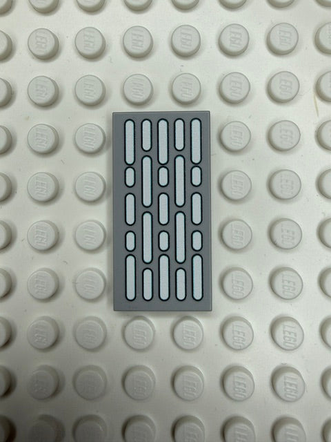 Light Panel 2x4 Tile: Light Bluish Gray 5 Row Panel