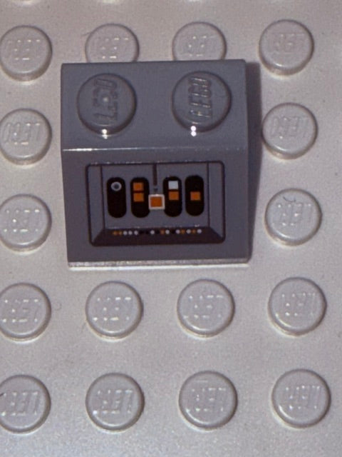 Control Panel 2x2 45 Degree Slope: Light Bluish Gray Control Panel 3