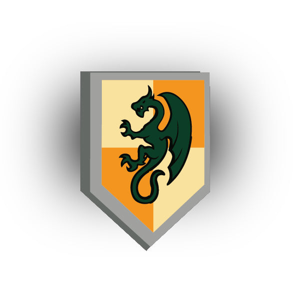 Castle 2x3 Pentagonal Tile: Dragon Kingdom