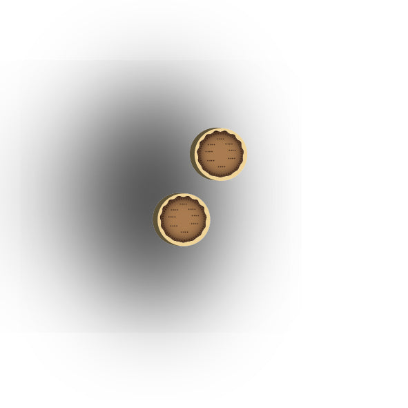 UV Printed Food Snacks and Drinks 1x1 Tile: Mini Crusted Pie 1