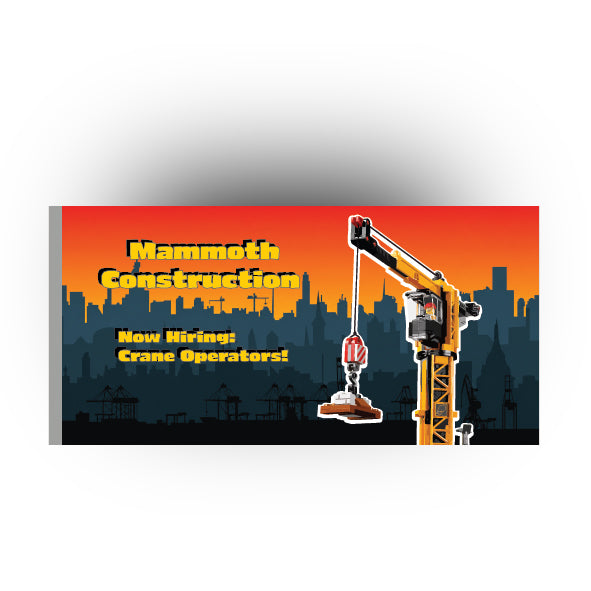 UV Printed Billboards 8x16 Tile: Mammoth Construction