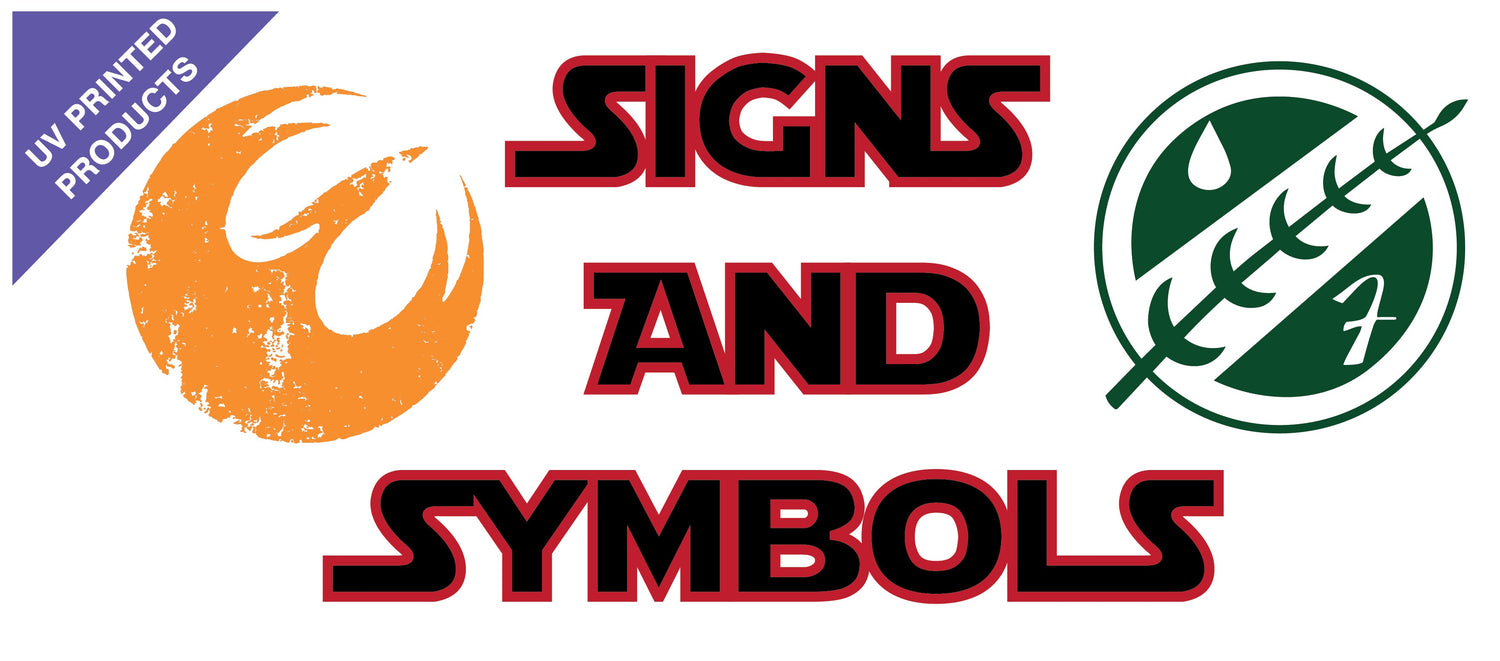 UV Galaxy Wars Signs And Symbols