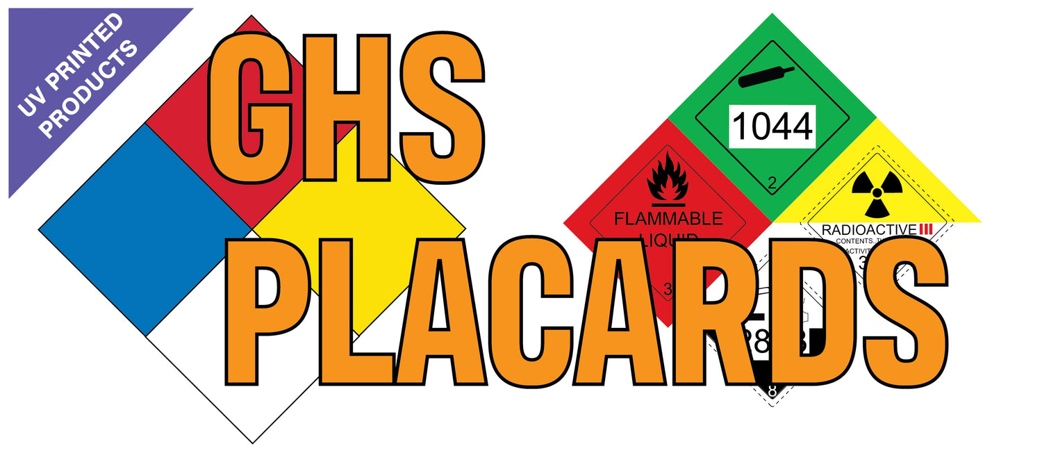 UV GHS Placards