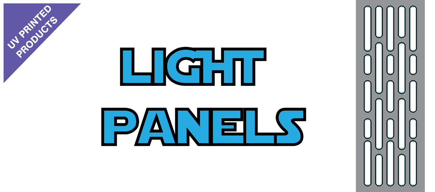 UV Galaxy Wars Light Panels