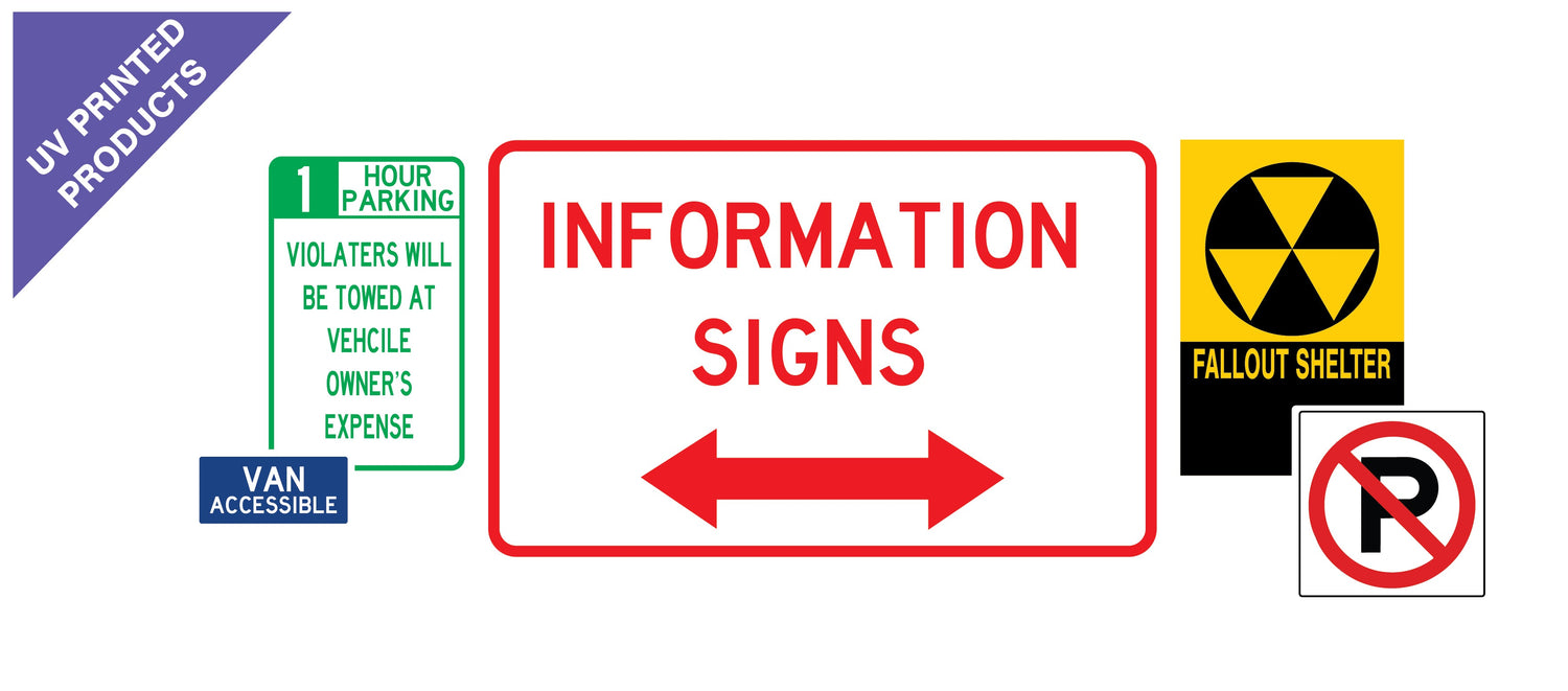 UV Information Signs