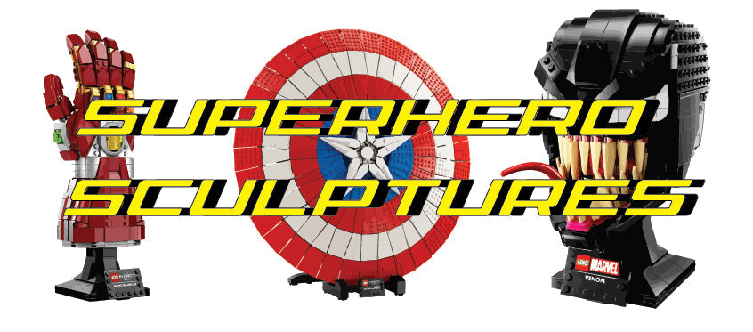 Superhero Sculptures