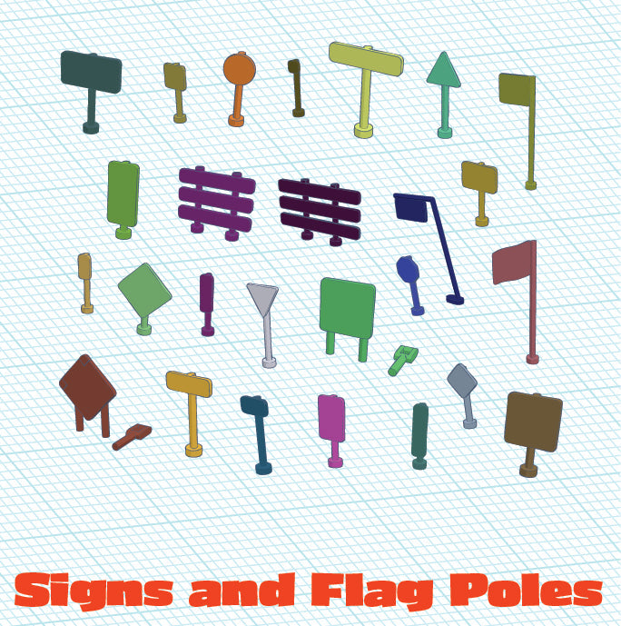 Signs and Flag Poles