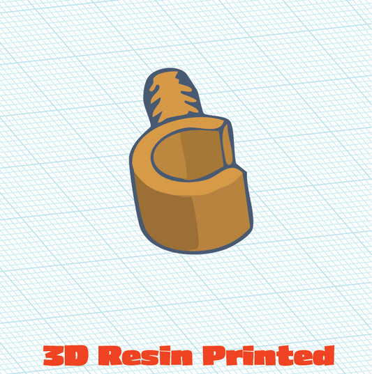 3mm Tube to Hose Clip Connector Side (10 Pack)