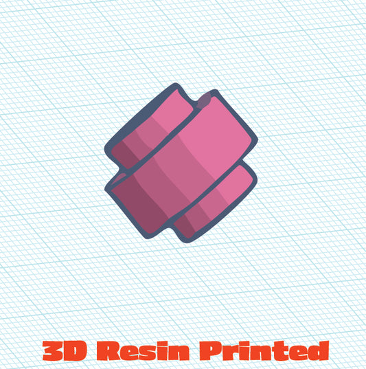 3D Printed 1x1 Round Double Plate (10 Pack)