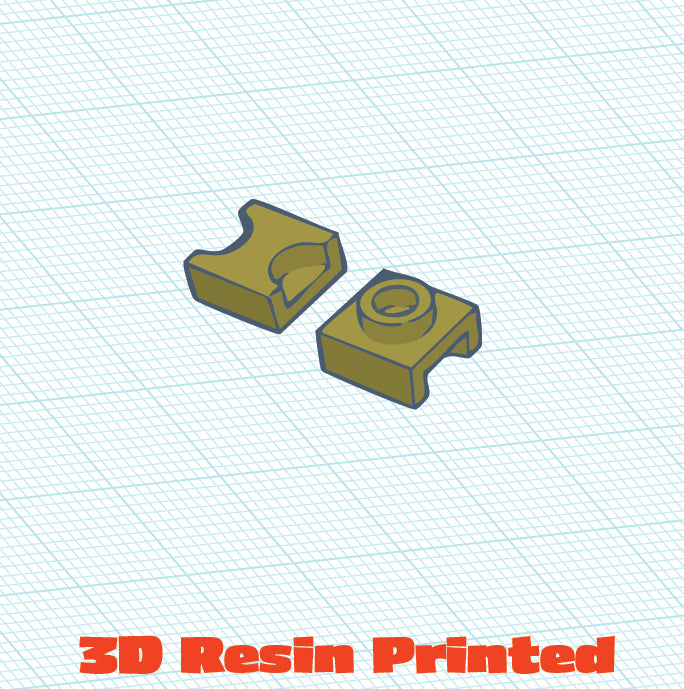 3D Printed Offset Jumper 1x1 (10 Pack)