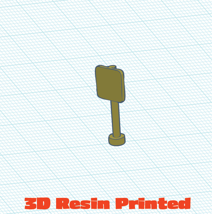 3D Printed Sign 2x2 (4 Pack)