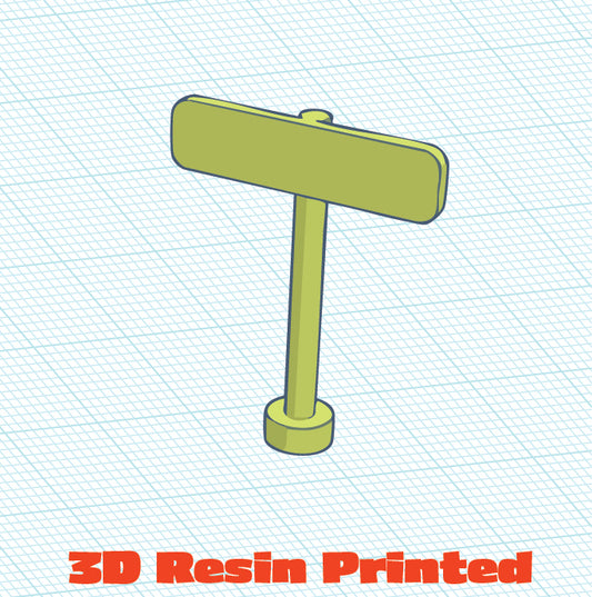 3D Printed Sign 4x1 (4 Pack)