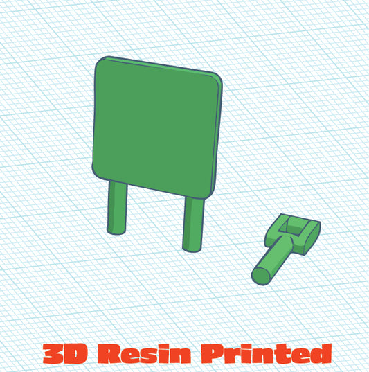 3D Printed Folding Square Road Sign (4 Pack)