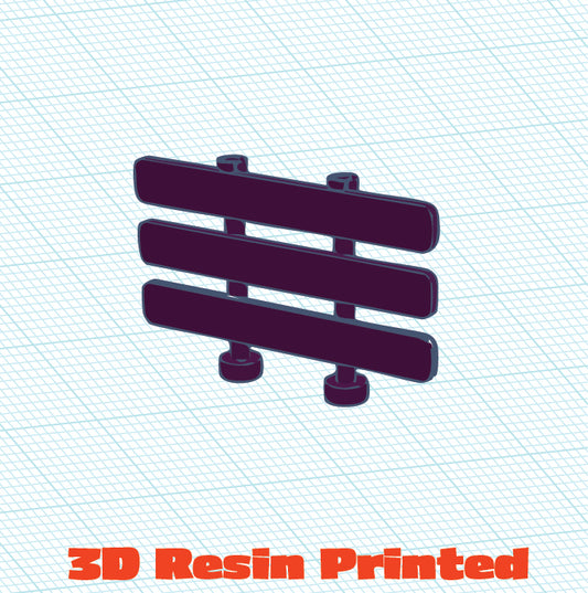3D Printed 8 Wide Roadblock (4 Pack)