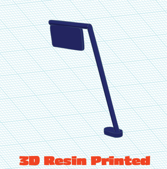 3D Printed Sign Leaning (4 Pack)