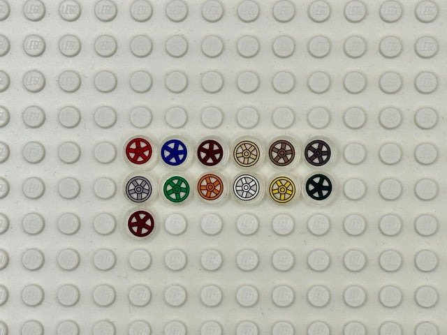 Valves 1x1 Clear Round Tile: Style 2
