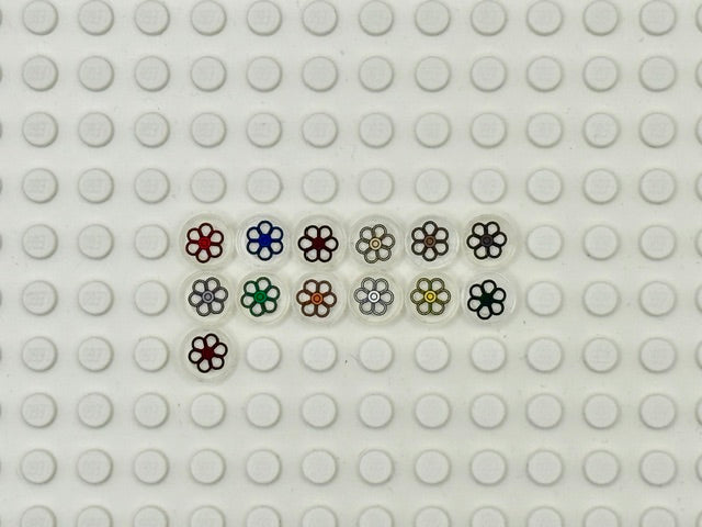 Valves 1x1 Clear Round Tile: Style 7