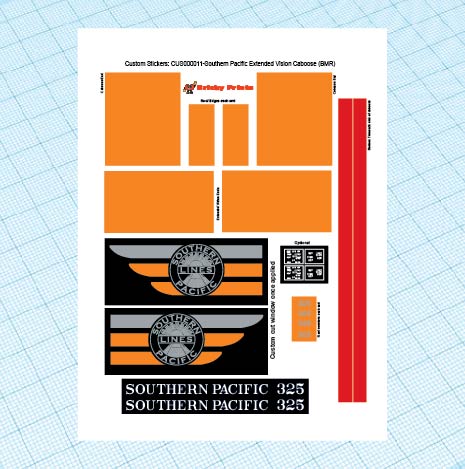 Southern Pacific Extended Vision Caboose (BMR)