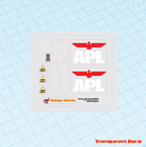 Intermodal Container Set Style 1: 40ft