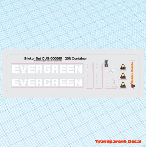 Intermodal Container Set Style 2: 20ft