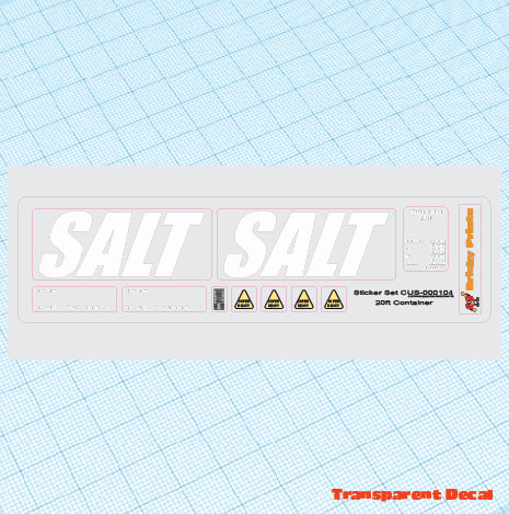 Intermodal Container Set Style 5: 20ft