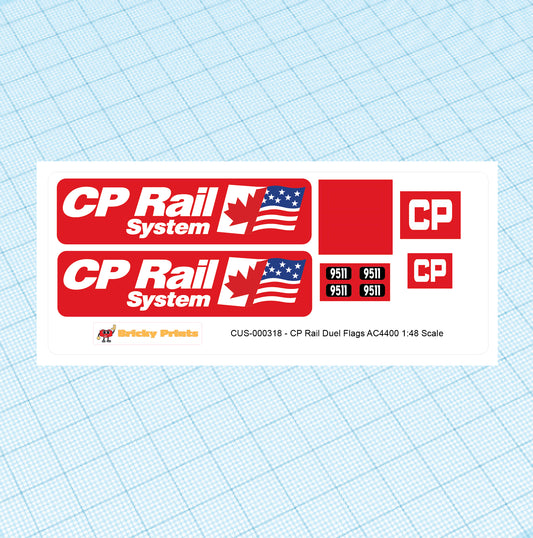 Custom CP Dual Flag 1:48