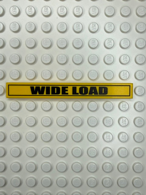 Car And Truck 1x8 Tile: Wide Load