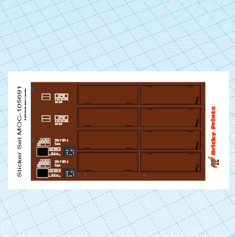 MOC-105691 - Open Goods Wagon Eaos