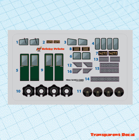 MOC-124952 Swiss Electric Locomotive "Crocodile" (version 2)