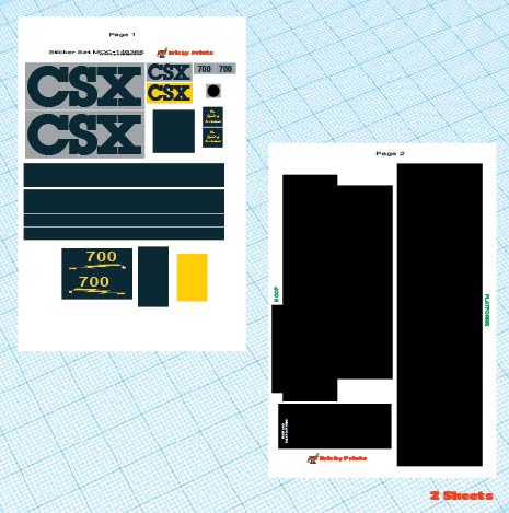 MOC-146365 SD70MAC CSX