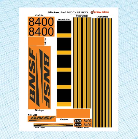 MOC-151823 SD70ACE BN SF