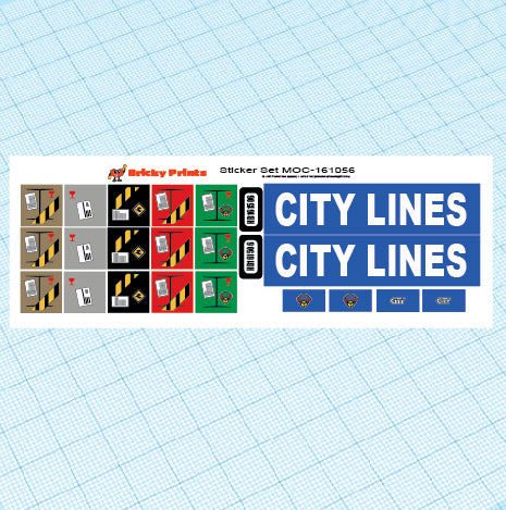 MOC-161056 City Lines Box Truck