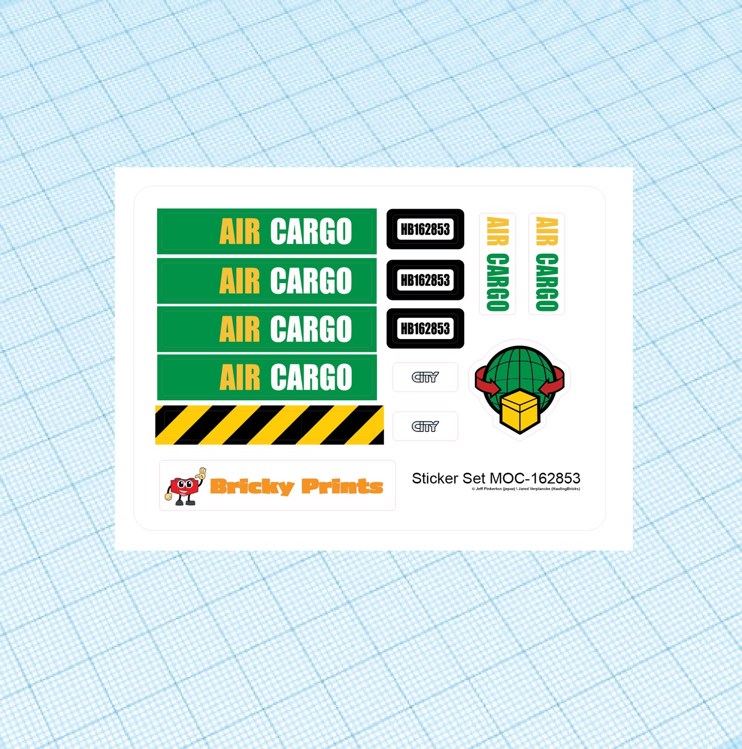 MOC-162853 Air Cargo Truck & Container Trailer