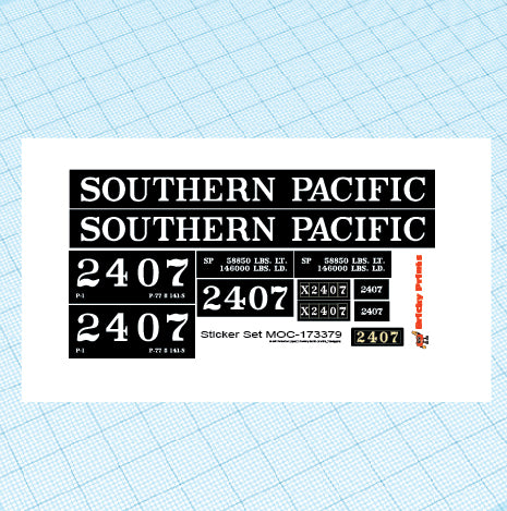 MOC-173379 Southern Pacific P-1 4-6-2 Pacific