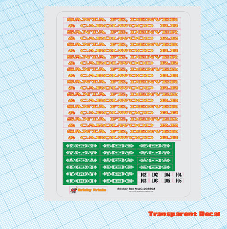 MOC-203503 Carolwood Passenger Cars