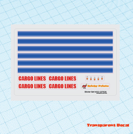 MOC-237635 Truck with Pup Trailers