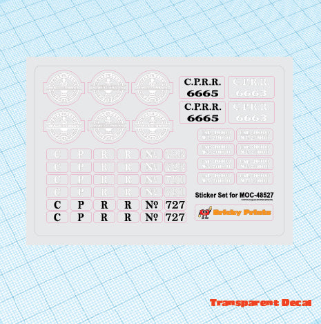 MOC-48527 Carolwood Freight Cars