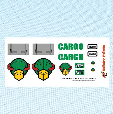 MOC-75950 Cargo Semi Truck