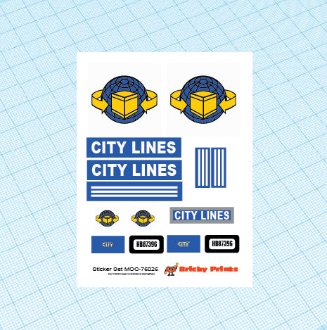 MOC-76026 City Lines Semi Truck