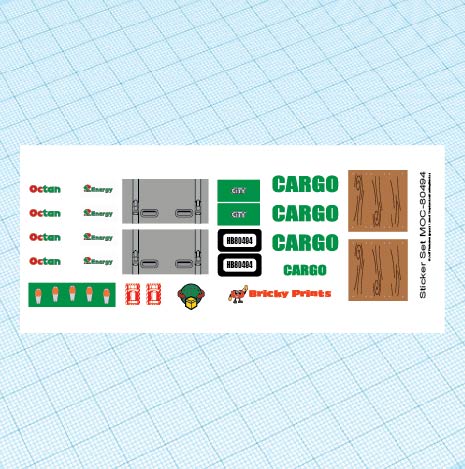 MOC-80494 Vintage Cargo Truck