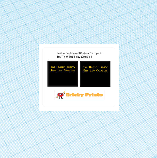 Replica Replacement sticker set: The United Trinity 5006171