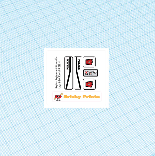 Replica Replacement sticker set: Raid VPR 5981