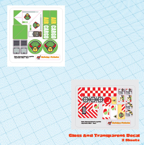 Replica Replacement sticker set: City Airport 60022 - Cargo Terminal