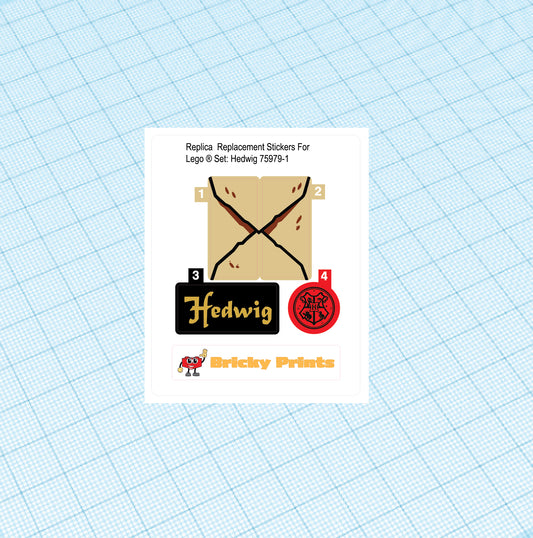 Replica Replacement sticker Set: Hedwig 75979