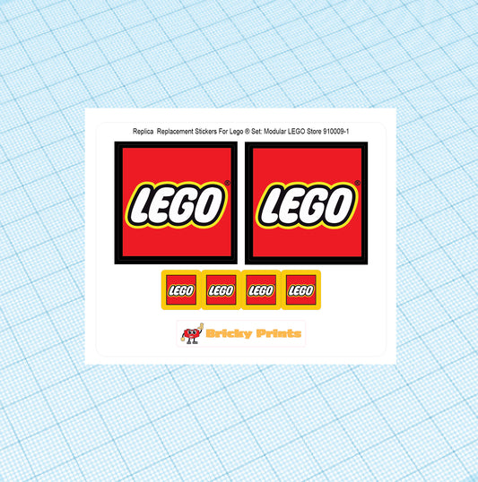 Replica Replacement sticker Set: Modular Store 910009
