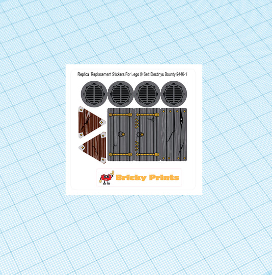 Replica Replacement sticker set: Destiny's Bounty 9446