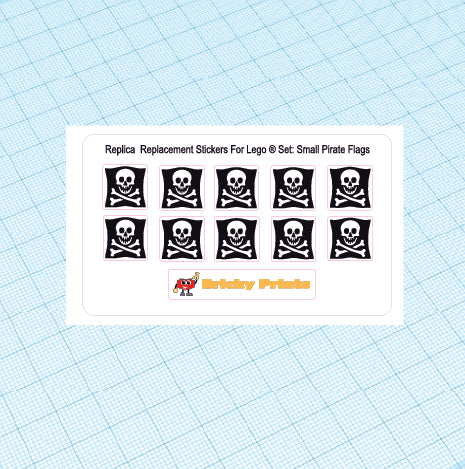 Replica Replacement sticker set: Pirates I Pirate Battle Ship 6290