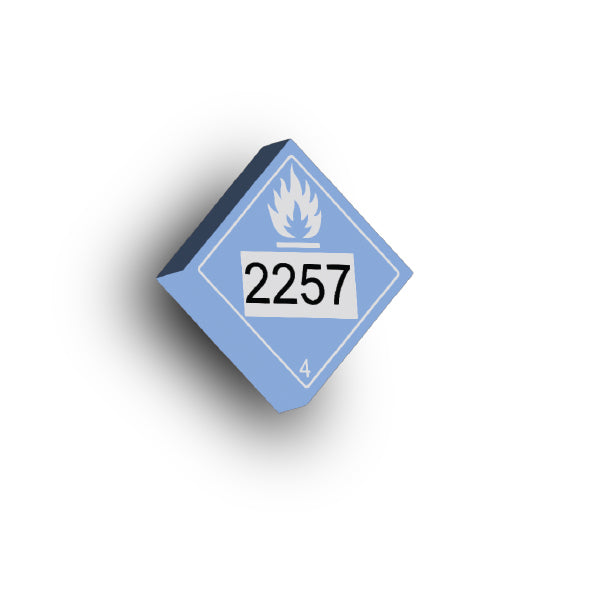 GHS 2x2 Tile: Water Reactive Hazard Class 4 2257