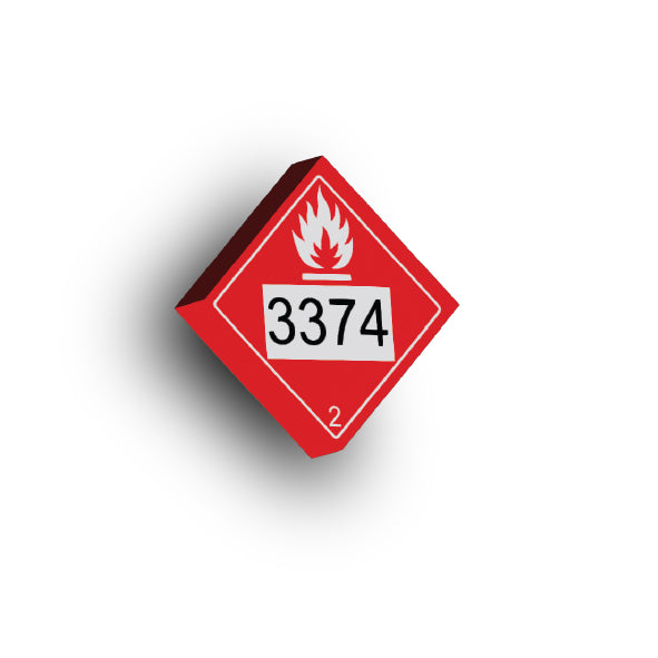 GHS 2x2 Tile: Flammable 3374