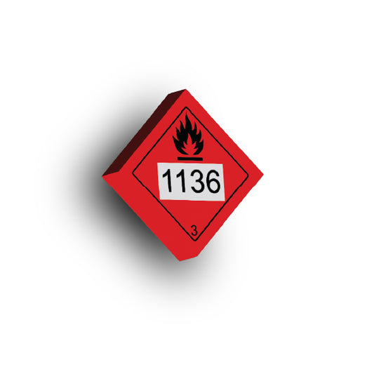GHS 2x2 Tile: Flammable 1136